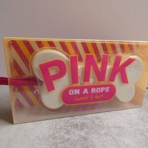 Victoria's Secret Pink Sudsy Soap On A Rope Sweet & Tart Bone New Grapefruit